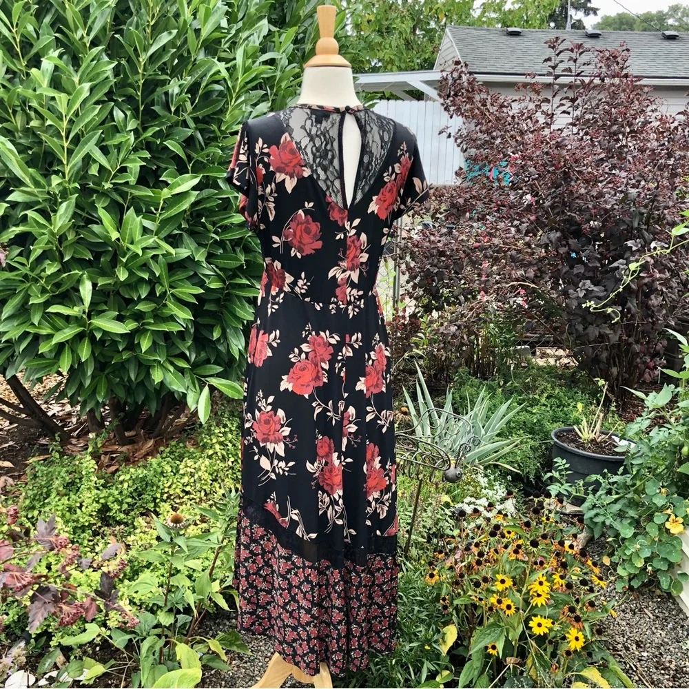 Torrid Midi Studio Knit Asymmetrical Dress - Picture 11 of 12